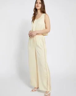 Discount Dunnes Stores Savida Bailey Satin Lemon Drawstring Suit Top