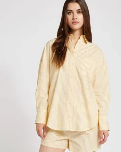 Best Dunnes Stores Savida Bella Stripe Drawstring Shorts