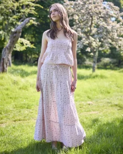 New Dunnes Stores Savida Floral Tiered Midi Skirt