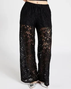Discount Dunnes Stores Savida Lace Wide Leg Trousers