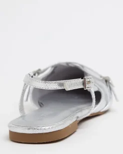 Outlet Dunnes Stores Savida Strappy Slingback Flat Shoe