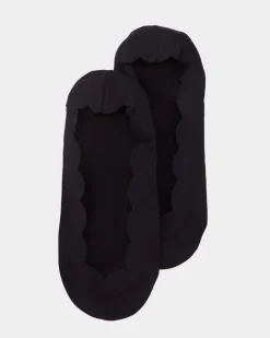 Discount Dunnes Stores Scalloped Edge Bonded Footie - Pack Of 2