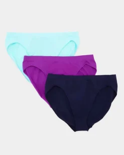 New Dunnes Stores Seamfree High Leg Briefs - Pack Of 3