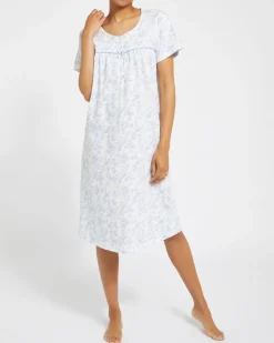 Best Dunnes Stores Short Sleeve 100% Cotton Nightdress