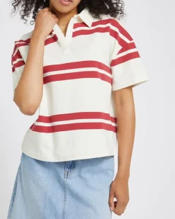 Hot Dunnes Stores Short Sleeve Rugby Loopback T-Shirt