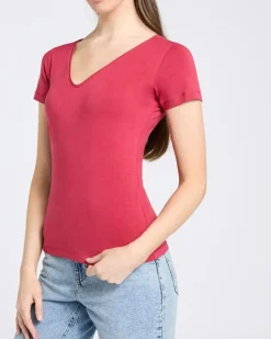 Online Dunnes Stores Short Sleeve V-Neck T-Shirt