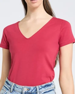 Online Dunnes Stores Short Sleeve V-Neck T-Shirt