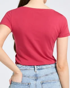 Online Dunnes Stores Short Sleeve V-Neck T-Shirt