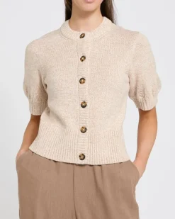 Fashion Dunnes Stores Short-Sleeved Button Cardigan