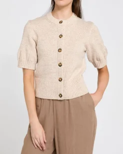 Fashion Dunnes Stores Short-Sleeved Button Cardigan