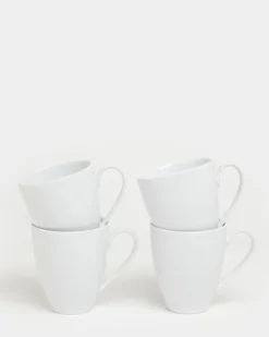 Best Dunnes Stores Simply White Mugs - Pack Of 4