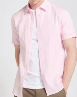 Best Dunnes Stores Slim Fit Linen Blend Shirt