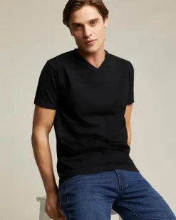 Clearance Dunnes Stores Slim Fit V-Neck T-Shirt