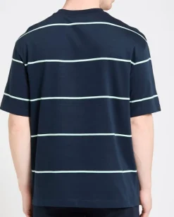 Discount Dunnes Stores Smart Essentials Relaxed Fit Stripe T-Shirt