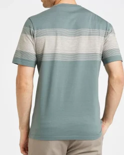 Online Dunnes Stores Smart Essentials Stripe T-Shirt