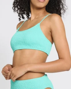 New Dunnes Stores Smocked Bikini Top