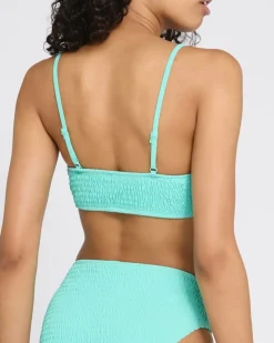 New Dunnes Stores Smocked Bikini Top
