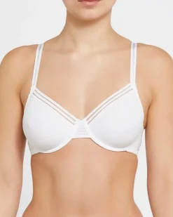 Clearance Dunnes Stores Smoothing Stripe Non-Padded Wired Bra