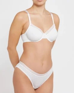 Clearance Dunnes Stores Smoothing Stripe Non-Padded Wired Bra