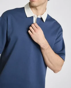 Online Dunnes Stores Solid Rugby Polo