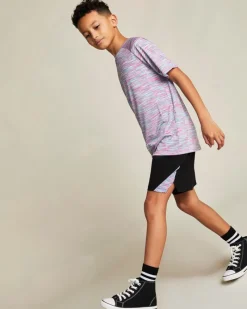 Hot Dunnes Stores Space Dye Sports Shorts (4-14 Years)