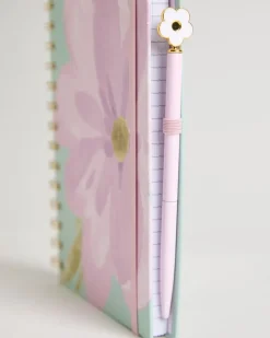 Online Dunnes Stores Spiral Bound Notebook And Metallic Pen