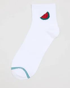 New Dunnes Stores Sports Liner With Fruit Design - Pack Of 5