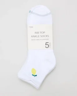 New Dunnes Stores Sports Liner With Fruit Design - Pack Of 5