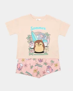 Clearance Dunnes Stores Squishmallows Short-Sleeve Pyjama Set (5-14 Years)