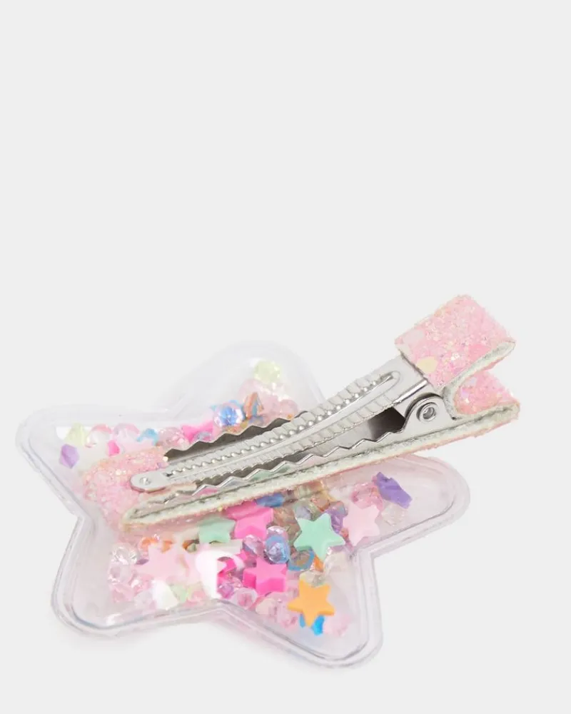 Outlet Dunnes Stores Star Glitter Clips - Pack Of 2