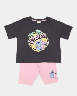 Clearance Dunnes Stores Stitch Short Pyjama Set (2-10 Years)