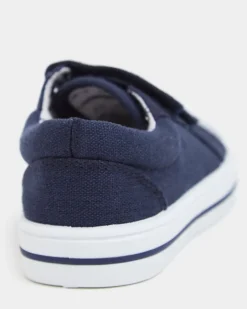 New Dunnes Stores Strap Canvas Shoe (Size 4 Infant-10)