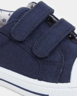 New Dunnes Stores Strap Canvas Shoe (Size 4 Infant-10)