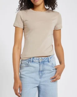 Hot Dunnes Stores Stretch Crew Neck T-Shirt