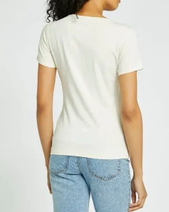 Online Dunnes Stores Stretch Crew Neck T-Shirt