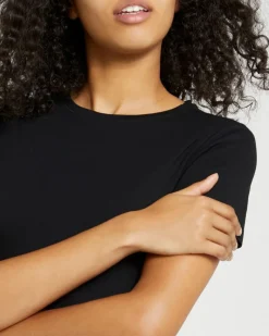 Outlet Dunnes Stores Stretch Crew Neck T-Shirt