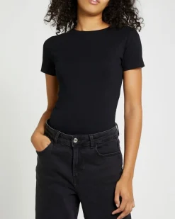 Outlet Dunnes Stores Stretch Crew Neck T-Shirt