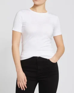 Outlet Dunnes Stores Stretch Crew Neck T-Shirt