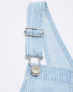 Sale Dunnes Stores Stripe Dungaree (3-14 Years)