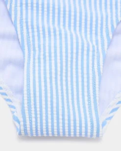 Hot Dunnes Stores Stripe Frill Swimsuit (3-14 Years)