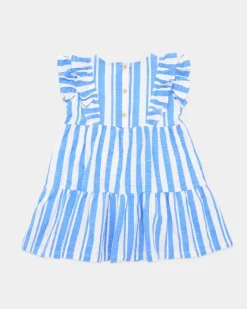 Outlet Dunnes Stores Stripe Jersey Dress (6 Months-5 Years)