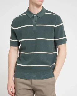 Online Dunnes Stores Stripe Texture Polo