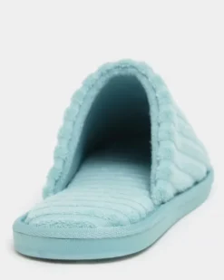 Best Dunnes Stores Stripe Towelling Mule Slipper