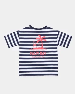 Clearance Dunnes Stores Striped T-Shirt And Cargo Shorts Set (6 Months-5 Years)