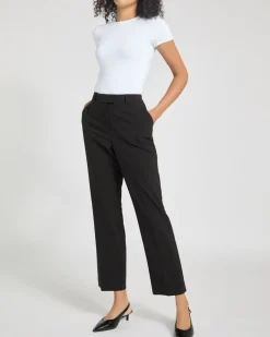 Discount Dunnes Stores Tailored Straight Leg Trousers