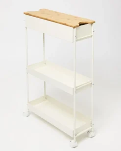 Outlet Dunnes Stores Three Tier Caddy With Bamboo Board