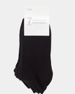 Discount Dunnes Stores Trainer Low Cut Liner Socks - Pack Of 7