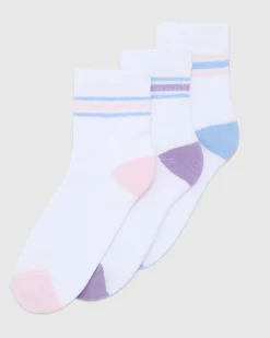 Sale Dunnes Stores Trainer Socks - Pack Of 3