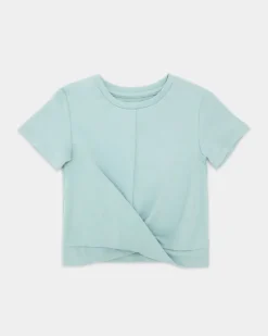 New Dunnes Stores Twist Front T-Shirt (4-14 Years)