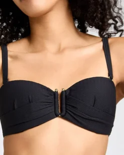 Outlet Dunnes Stores U-Ring Bandeau Bikini Top